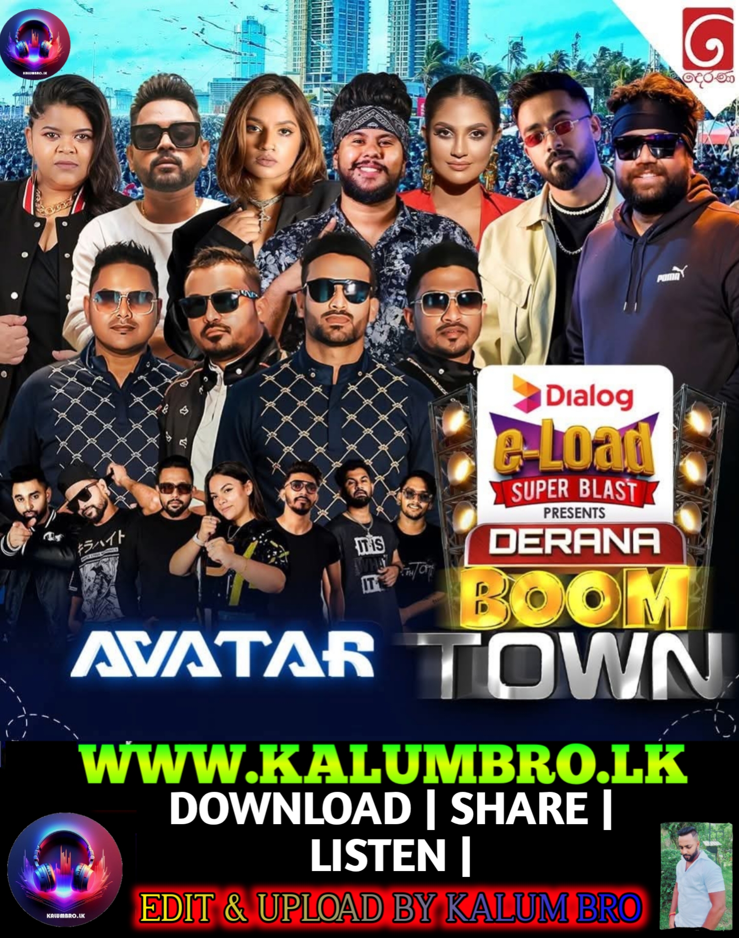 DERANA BOOM TOWN COLOMBO WITH AVATAR 2025-08-24