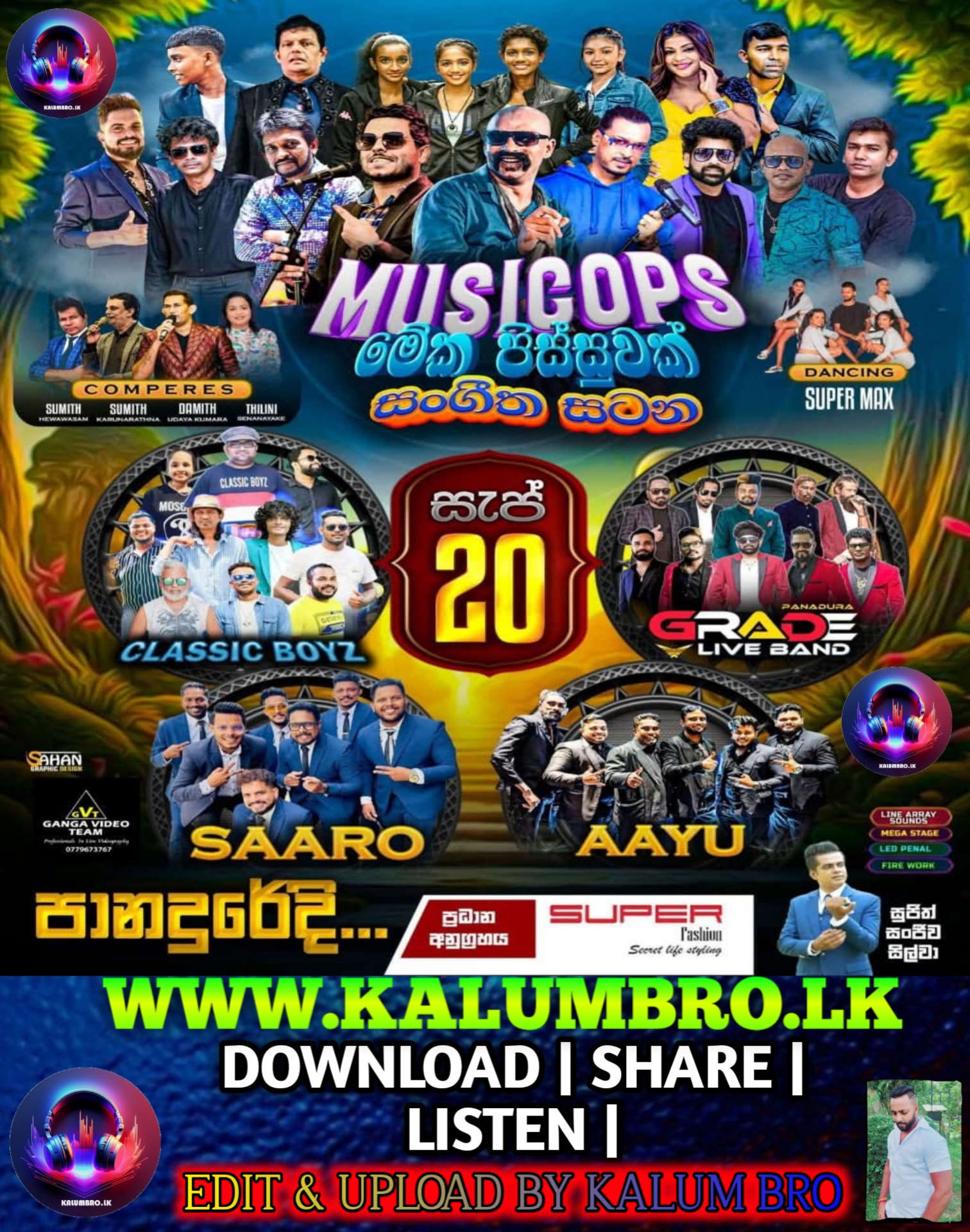 CLASSIC BOYZ VS SAARO VS AAYU VS GRADE ATTACK SHOW PANADURA 2025-09-20