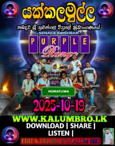 PURPLE RANGE LIVE IN YAKKALAMULLA NABADAWA 2025-10-19
